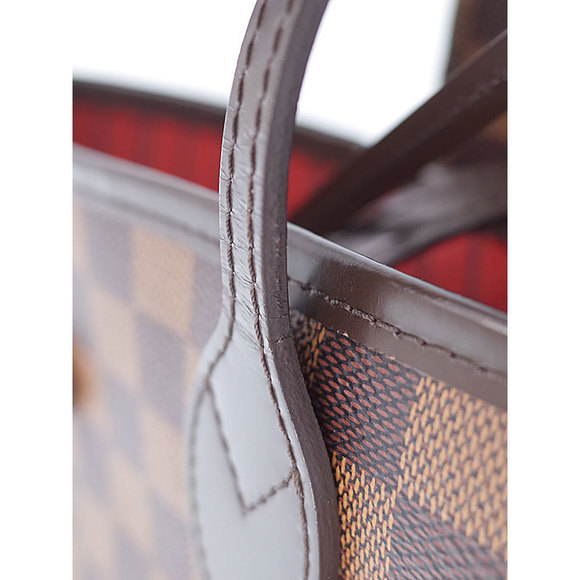 Louis Vuitton Neverfull Pouch Bag Damier Tote - Picture 7 of 8